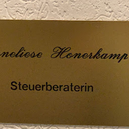 Logo von Anneliese Honerkamp Steuerberaterin